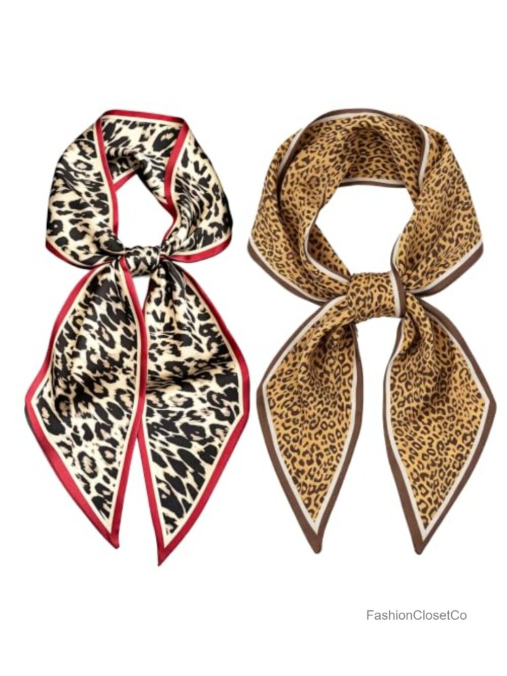 Luxurious Silky Touch Versatile Long Skinny Scarf for Women 58 x 5.5